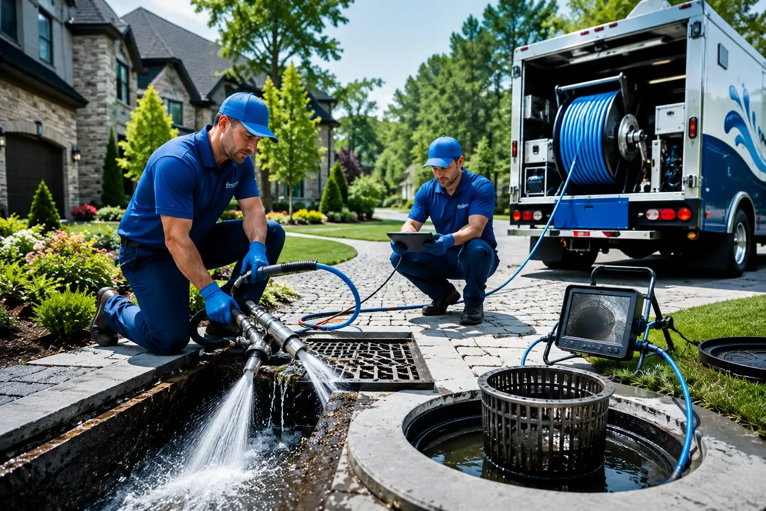 Local outdoor drain cleaning professionals in Franklin Park, NJ