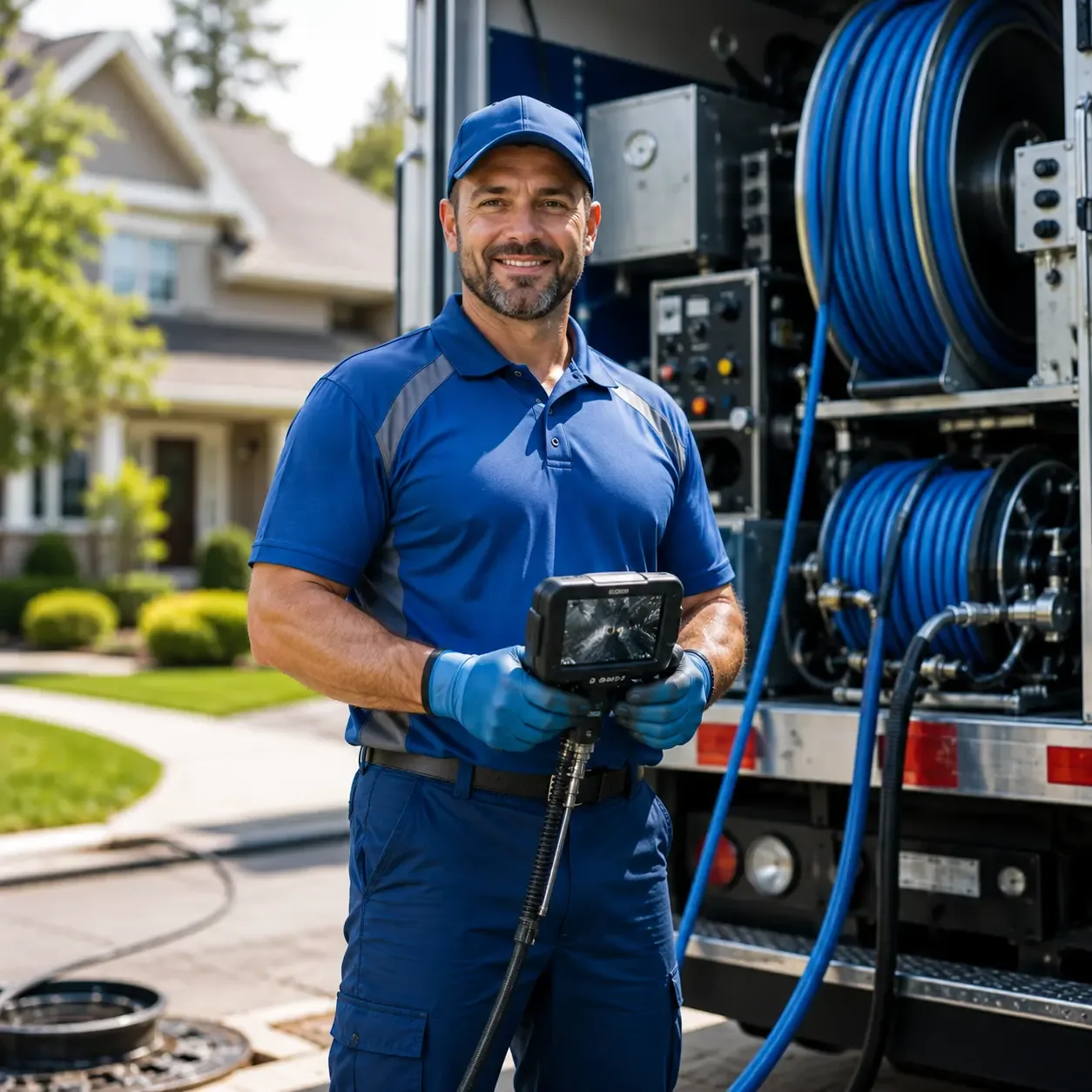 Local outdoor drain cleaning specialists in Franklin Park, NJ